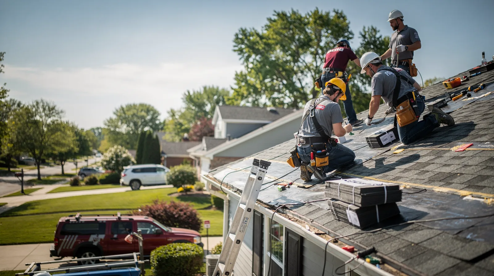 Roof Repair in Liberty Center, IA around you